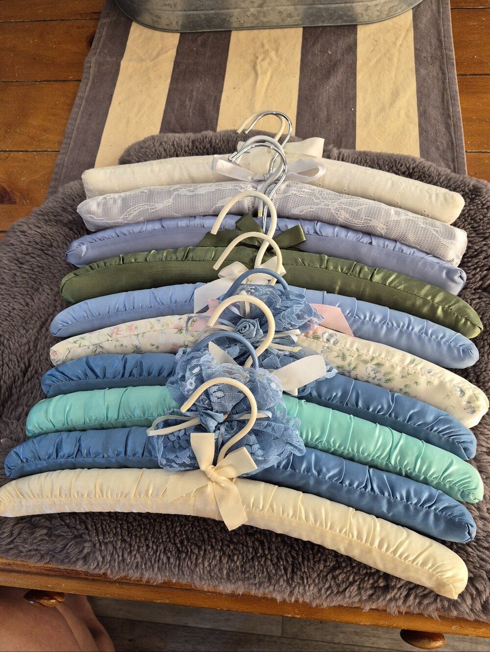 Vintage Padded Hangers